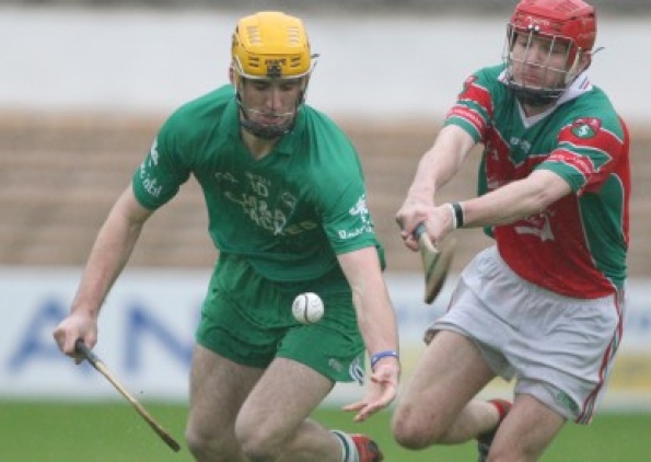 Colin Fennelly (Ballyhale Shamrocks) gets away from Niall McQuillan (James Stephens) during the SHC Final in Nowlan Park